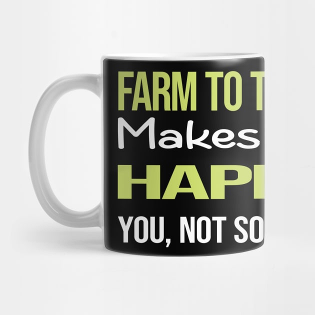 Funny Happy Farm To Table by relativeshrimp